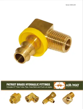 Patriot Brass Hydraulic Fittings Product Bulletin