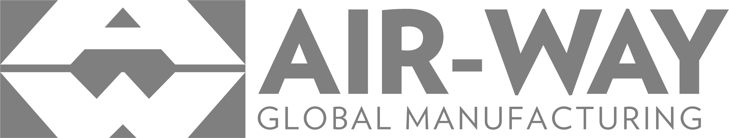 Air-Way Global Manufacturing Logo in Gray
