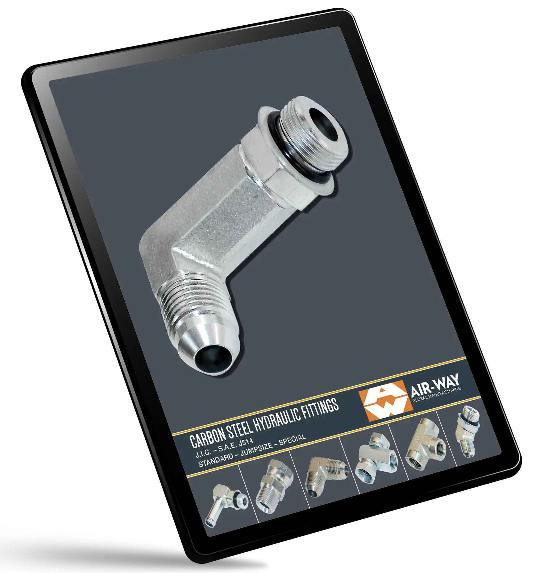 Air-way product catalog tablet