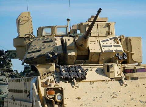 Military tank defense equipment