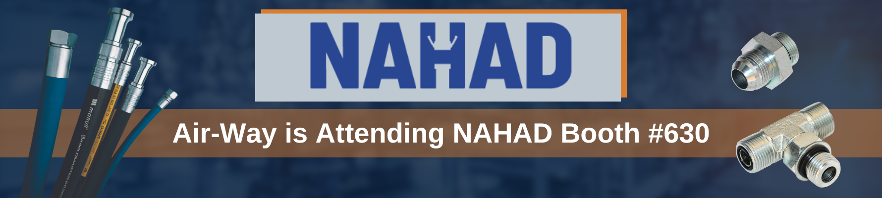 Air-Way is attending NAHAD Booth #630.
