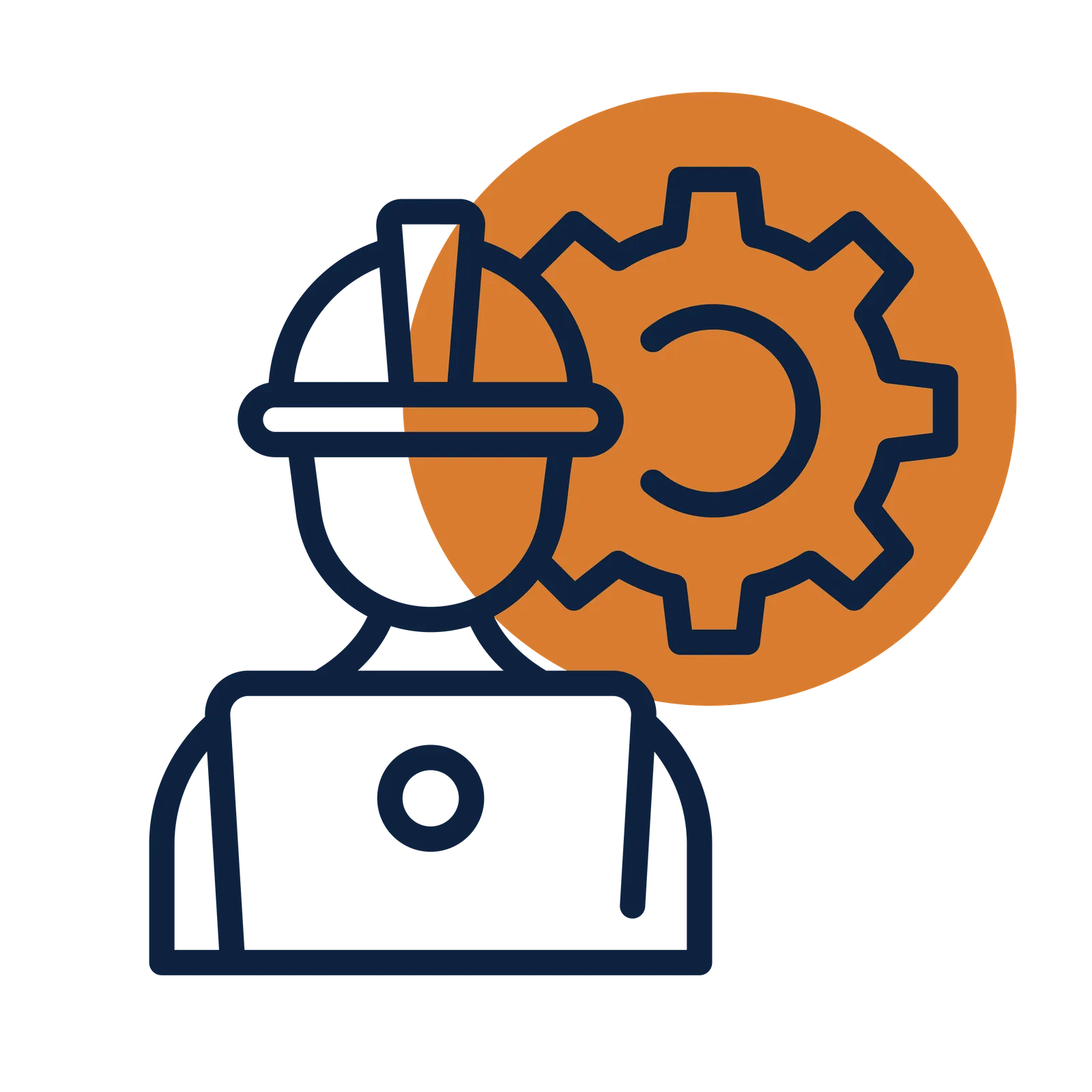 Why Air-Way Global Manufacturing Icon in Orange - Direct Access to Experts